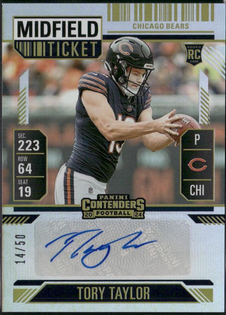 Tory Taylor [Midfield Ticket Autograph] #302
