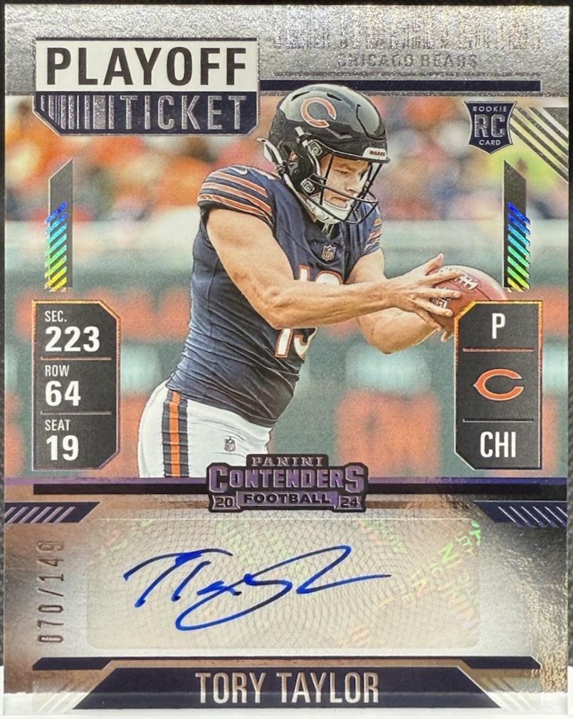 Tory Taylor [Playoff Ticket Autograph] #302