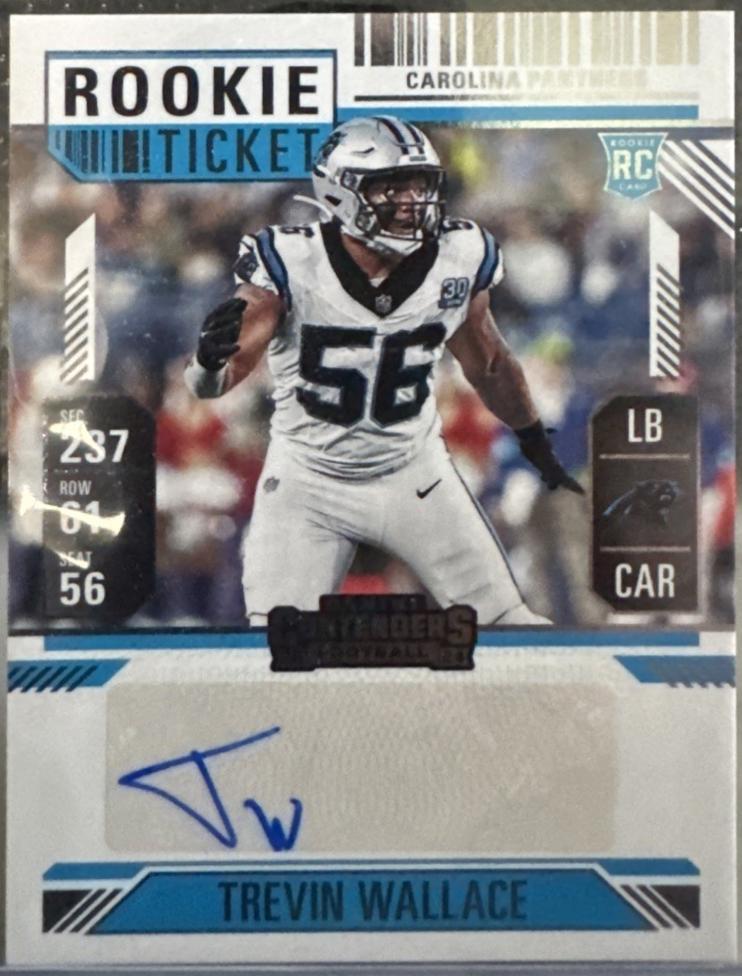Trevin Wallace [Divisional Ticket Autograph] #205