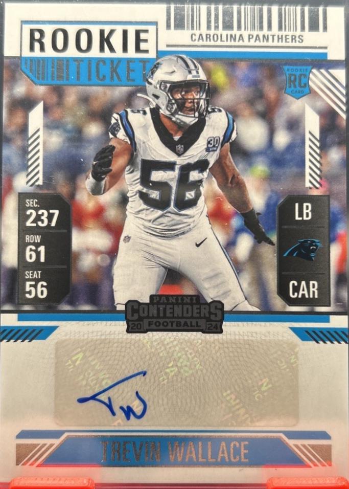 Trevin Wallace [Opening Kickoff Ticket Autograph] #205
