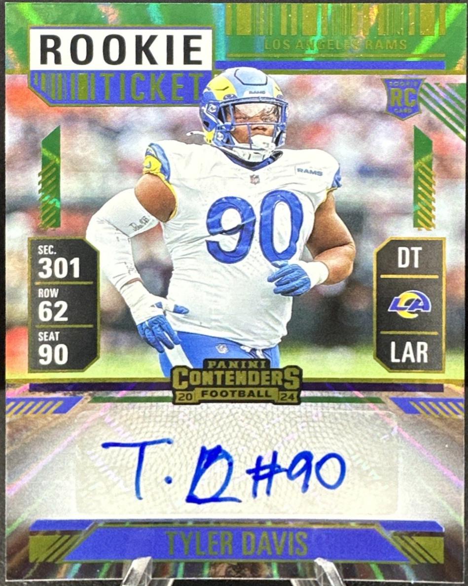 Tyler Davis [Divisional Ticket Autograph] #291