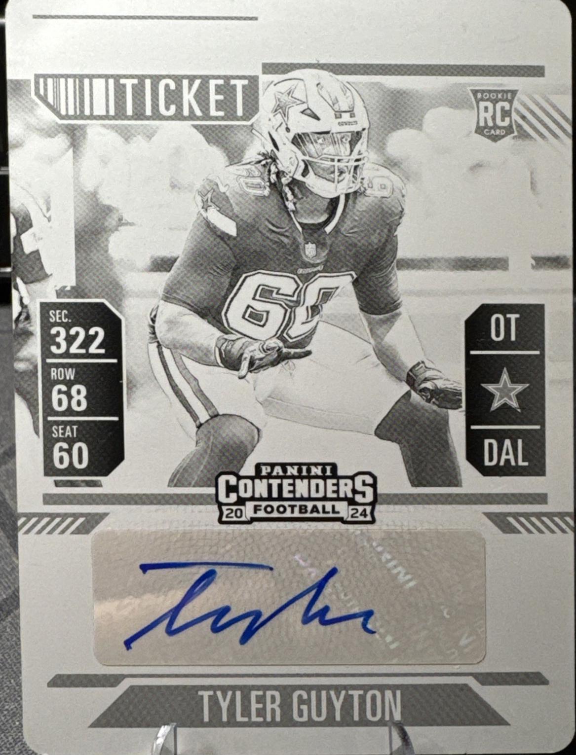 Tyler Guyton [Printing Plate Autograph] #169