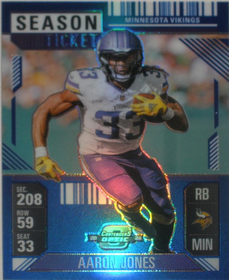 Aaron Jones [Blue] #37