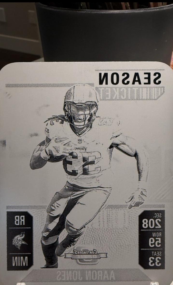 Aaron Jones [Printing Plate] #37