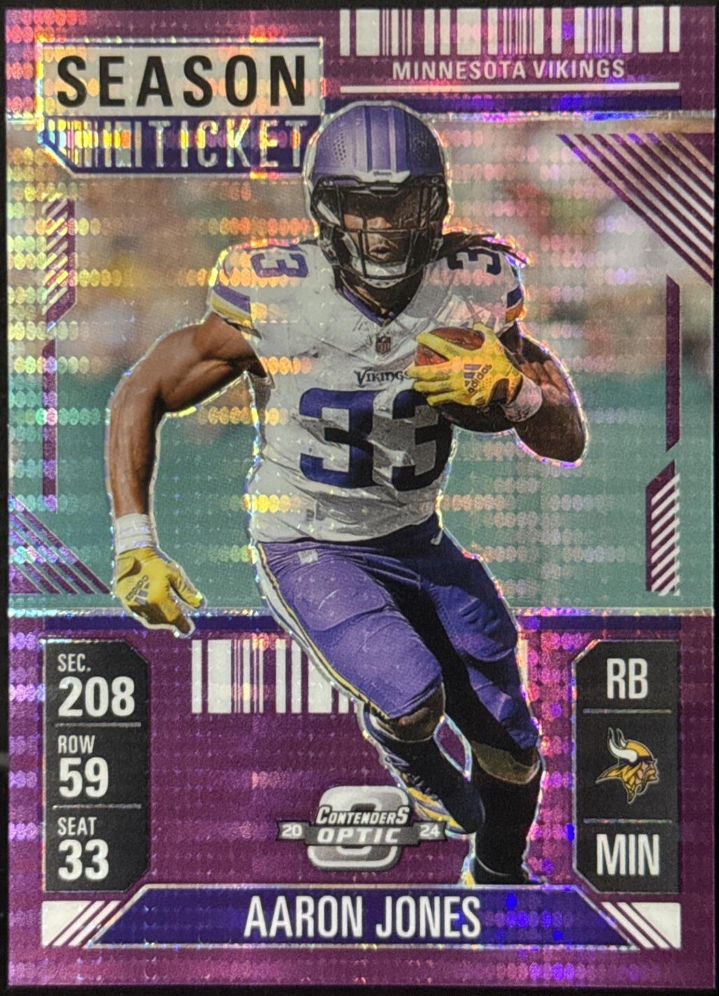 Aaron Jones [Purple Pulsar] #37
