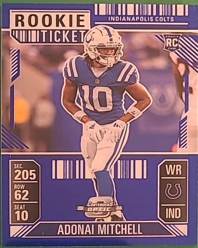 Adonai Mitchell [Blue] #59