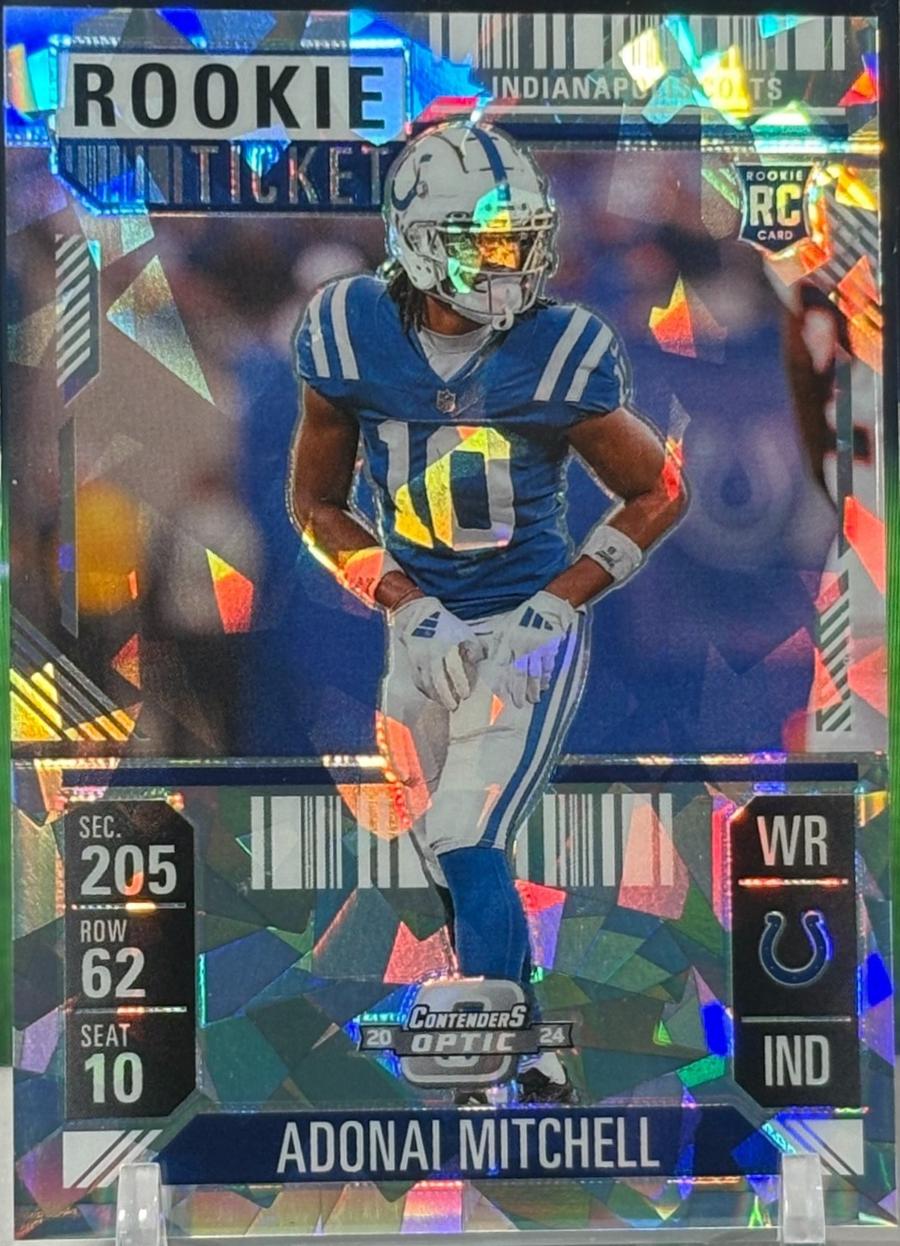 Adonai Mitchell [Cracked Ice] #59