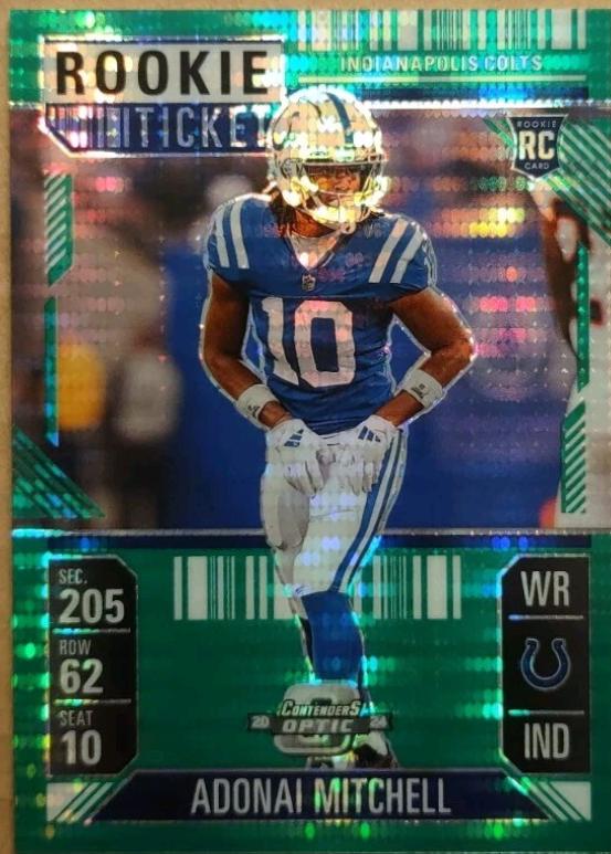 Adonai Mitchell [Green Pulsar] #59