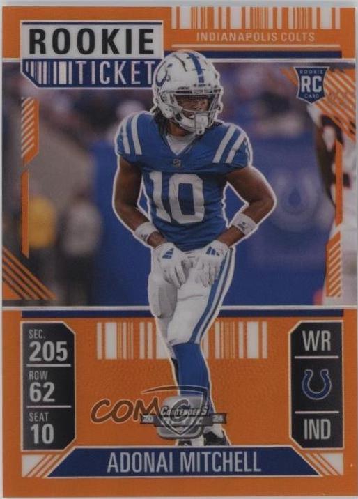 Adonai Mitchell [Orange] #59