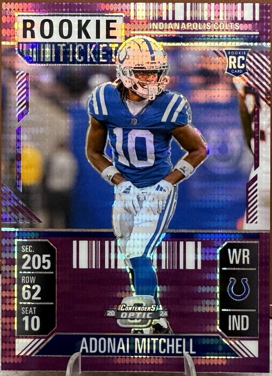 Adonai Mitchell [Purple Pulsar] #59