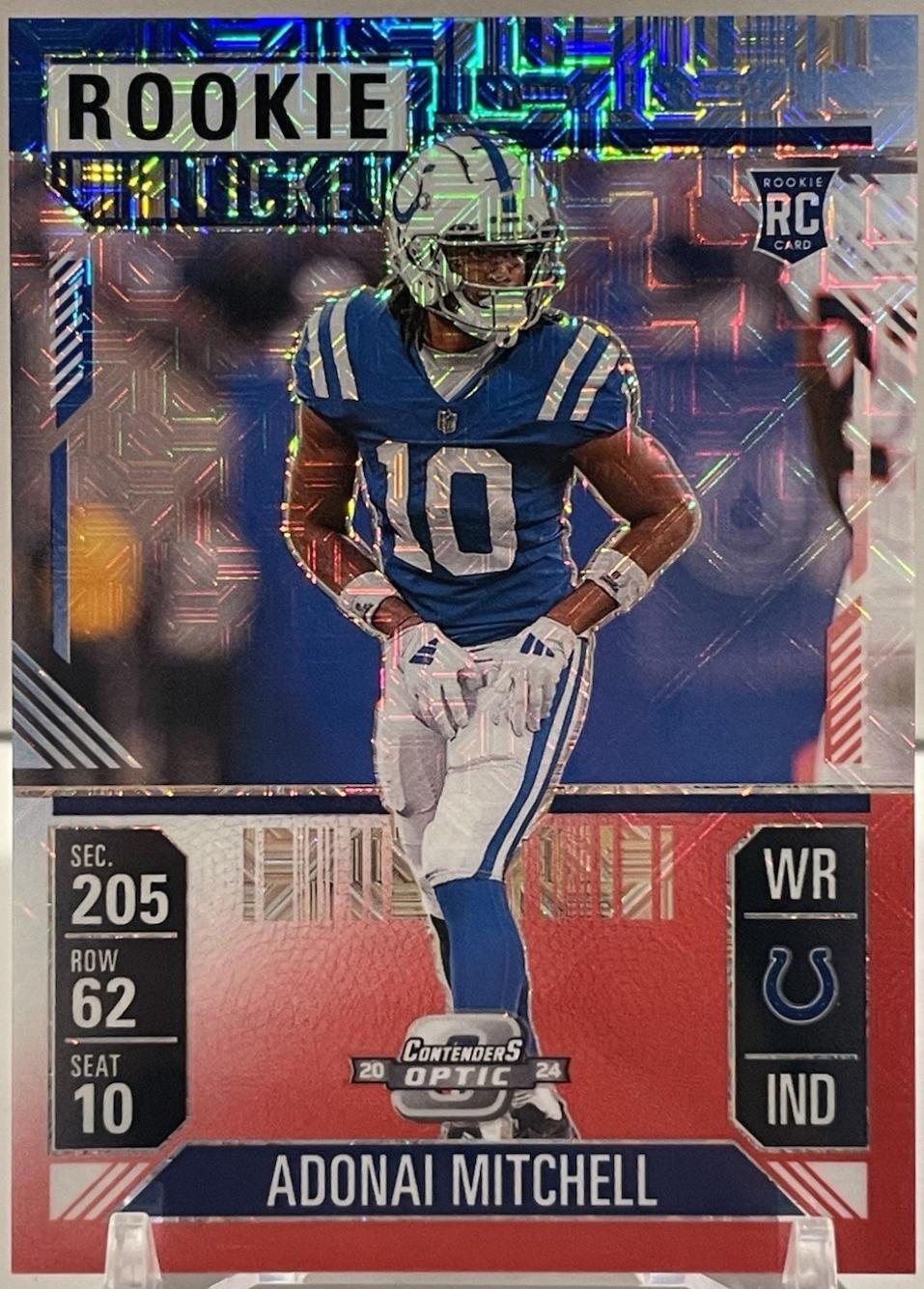 Adonai Mitchell [Red White Blue] #59