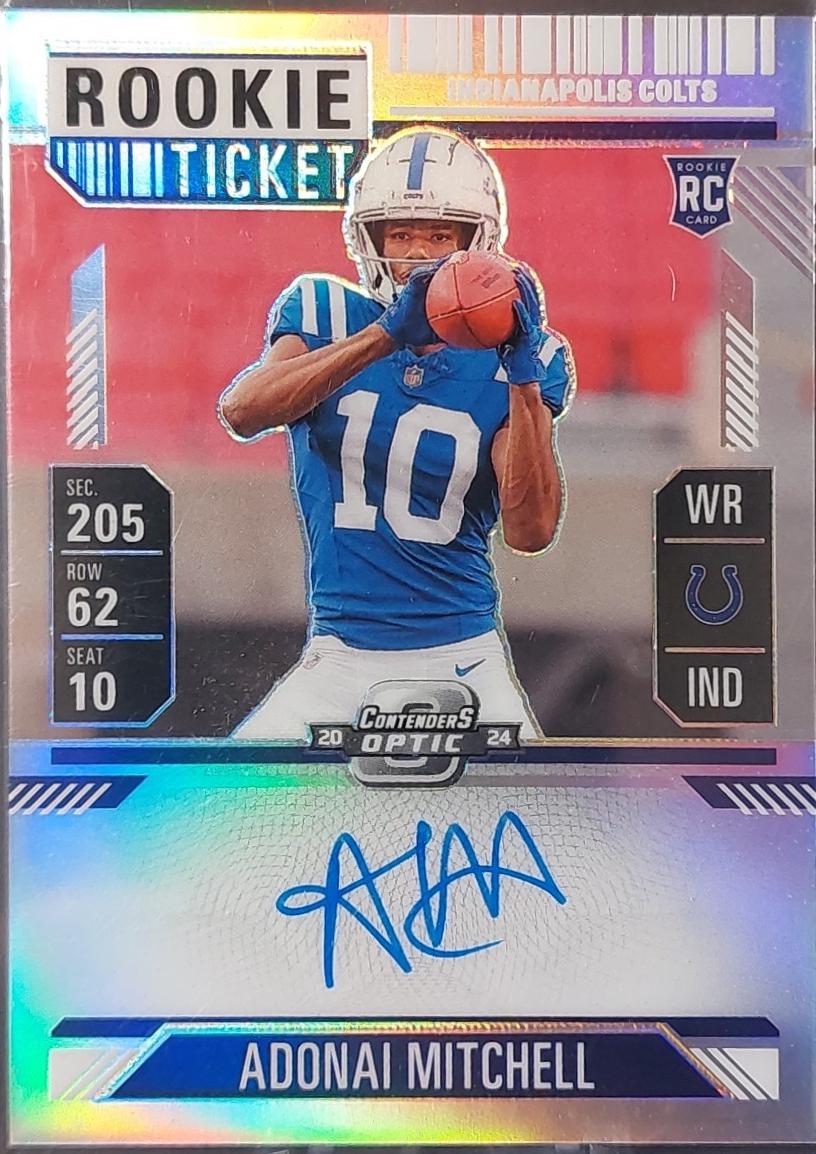 Adonai Mitchell [Silver] #108