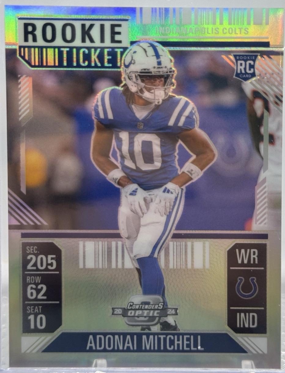Adonai Mitchell [Silver] #59
