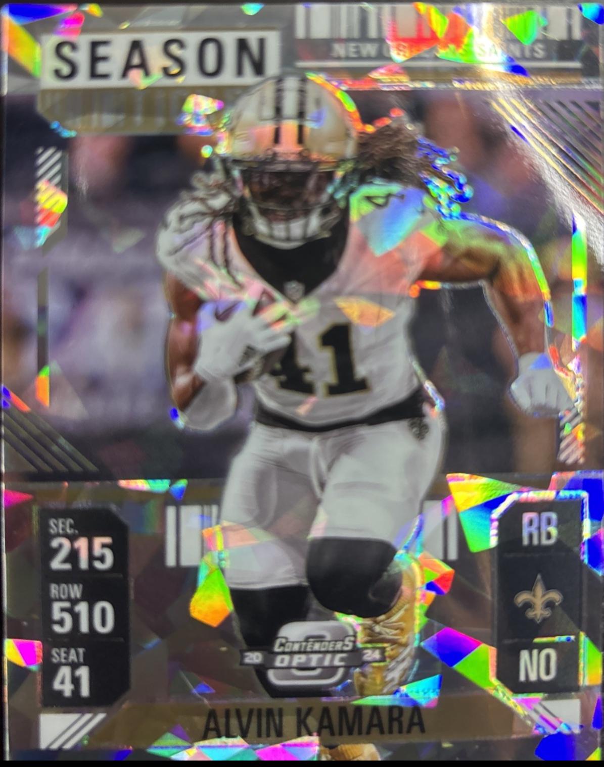 Alvin Kamara [Cracked Ice] #40