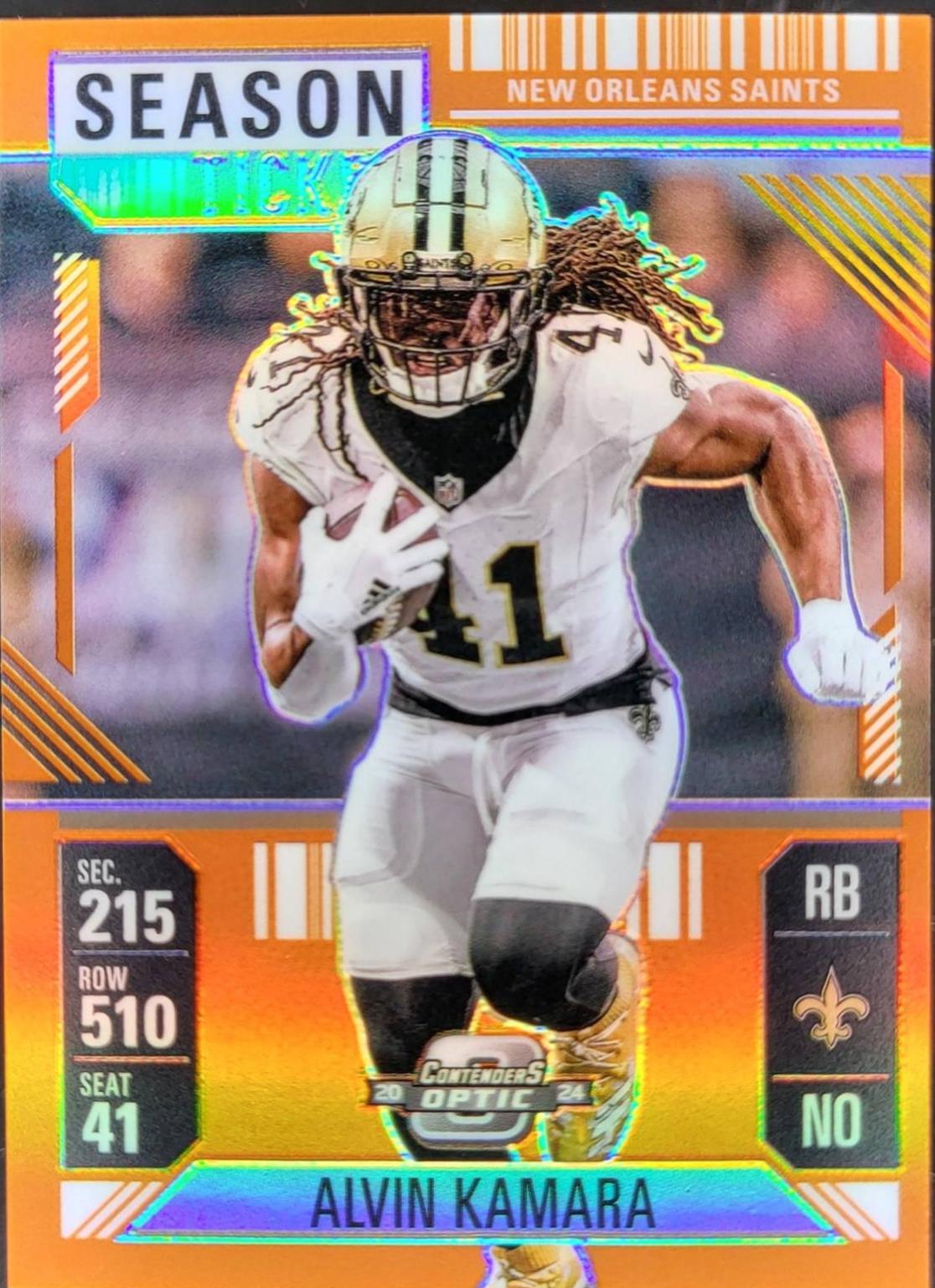 Alvin Kamara [Orange] #40
