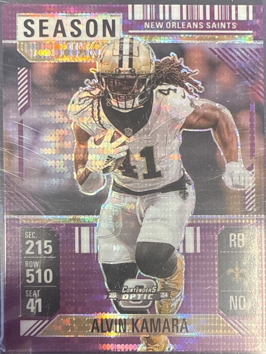 Alvin Kamara [Purple Pulsar] #40