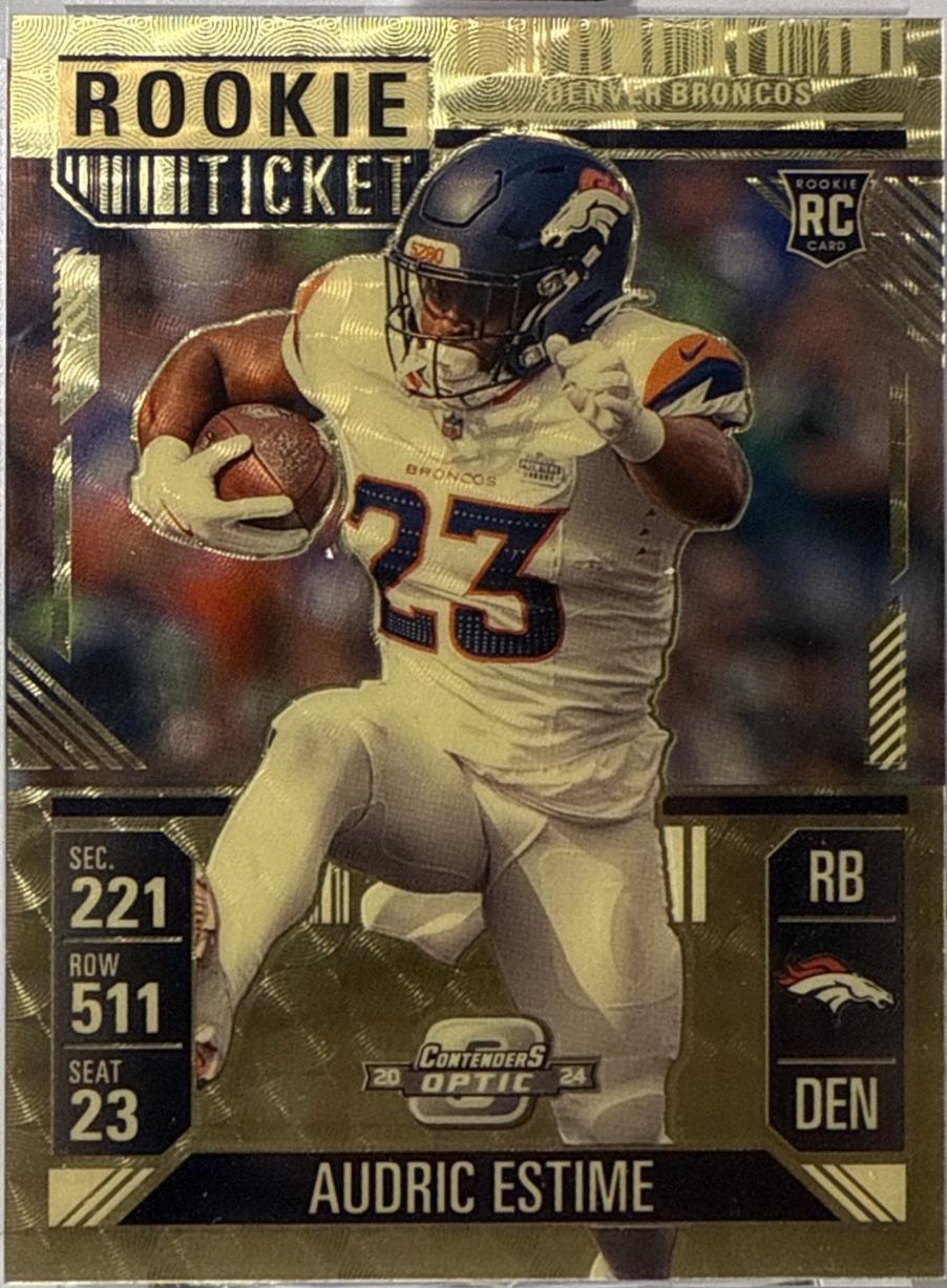 Audric Estime [Gold Vinyl] #60