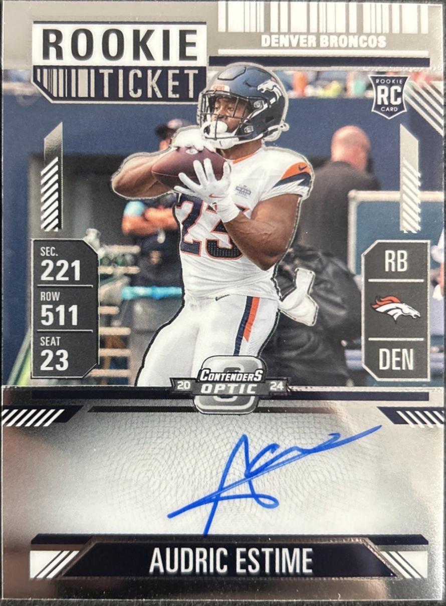 Audric Estime [RPS Auto Variation] #120