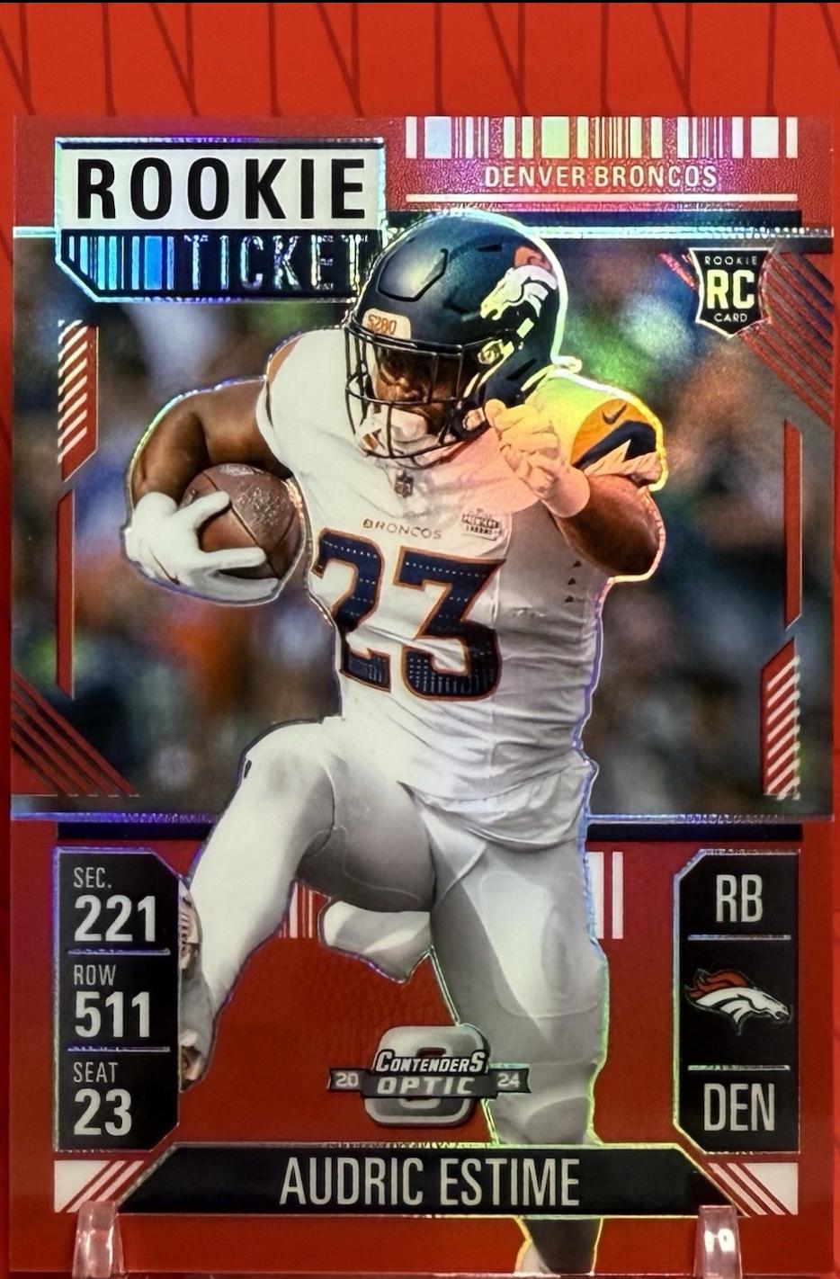 Audric Estime [Red] #60