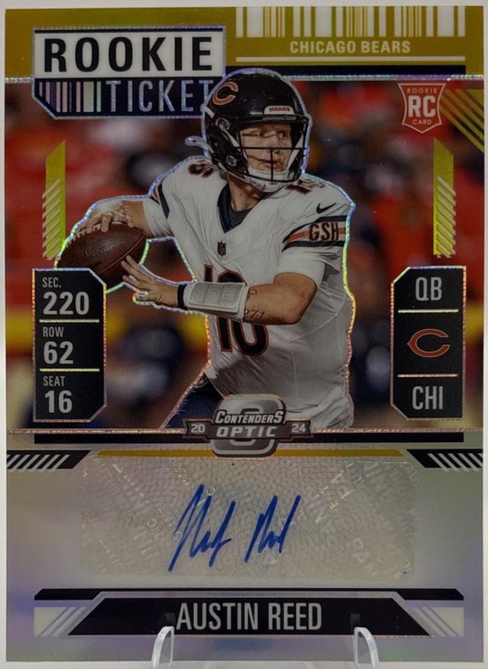 Austin Reed [Gold Rookie Ticket Autograph Purple] #158