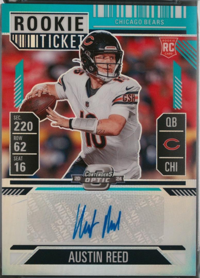 Austin Reed [Teal Rookie Ticket Autograph Silver] #158