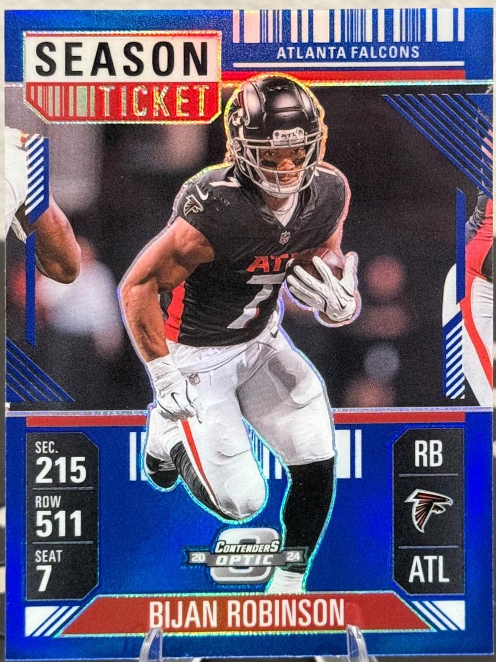Bijan Robinson [Blue] #4