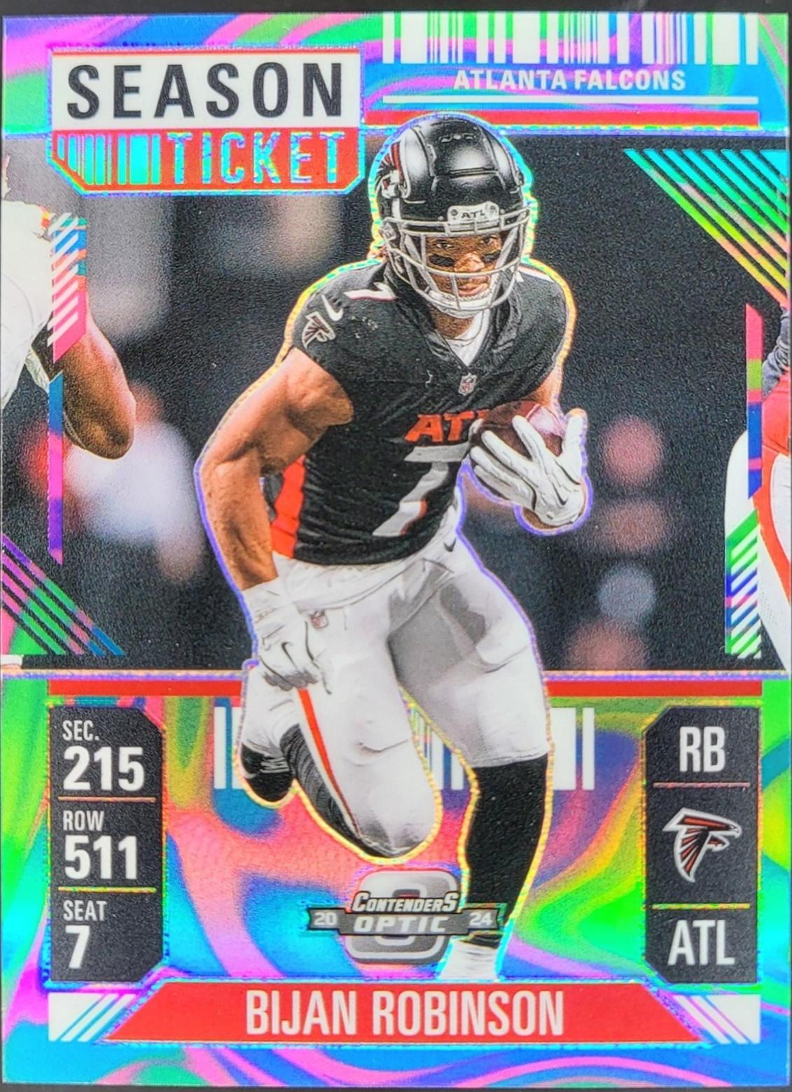 Bijan Robinson [Neon Marble] #4