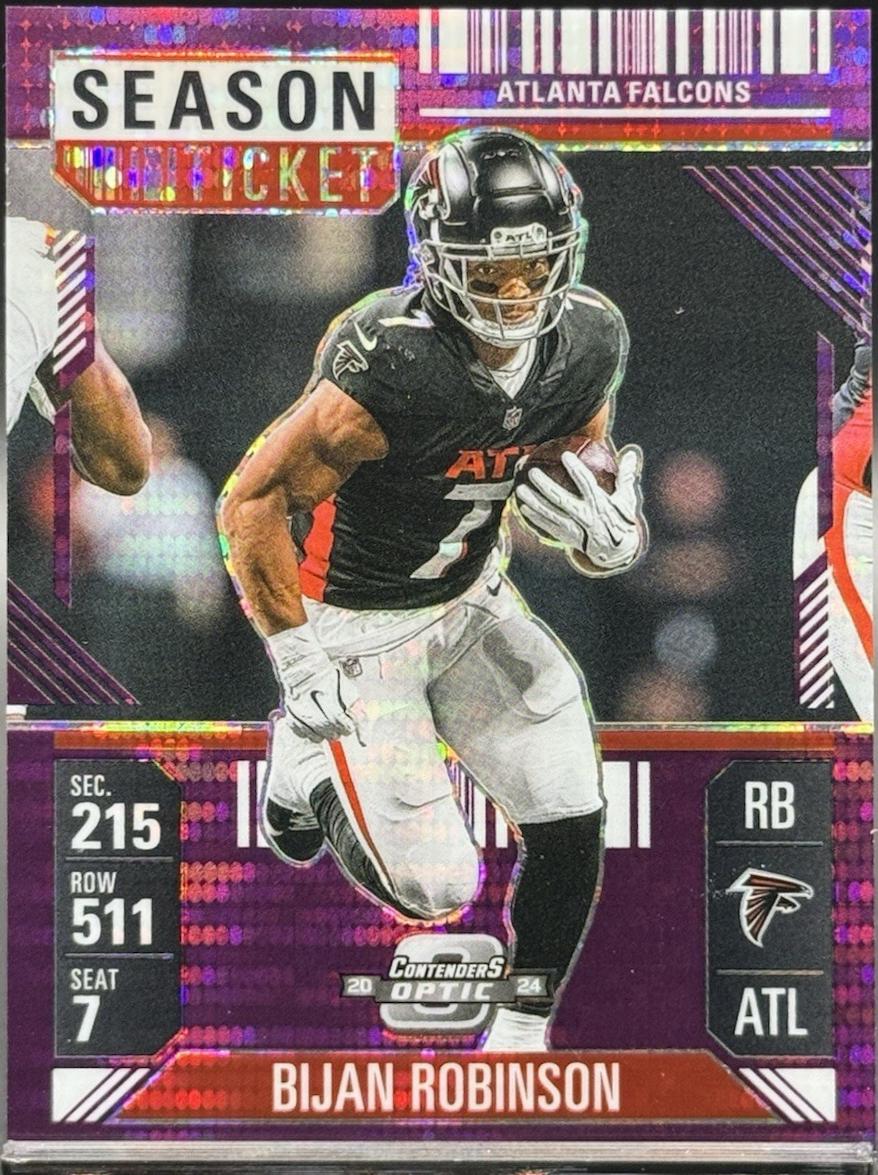 Bijan Robinson [Purple Pulsar] #4
