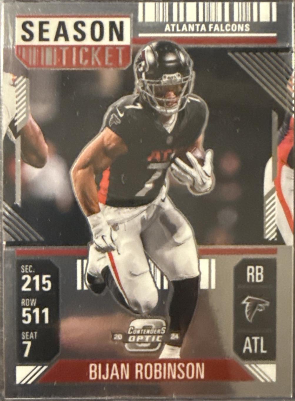 Bijan Robinson [Silver] #4