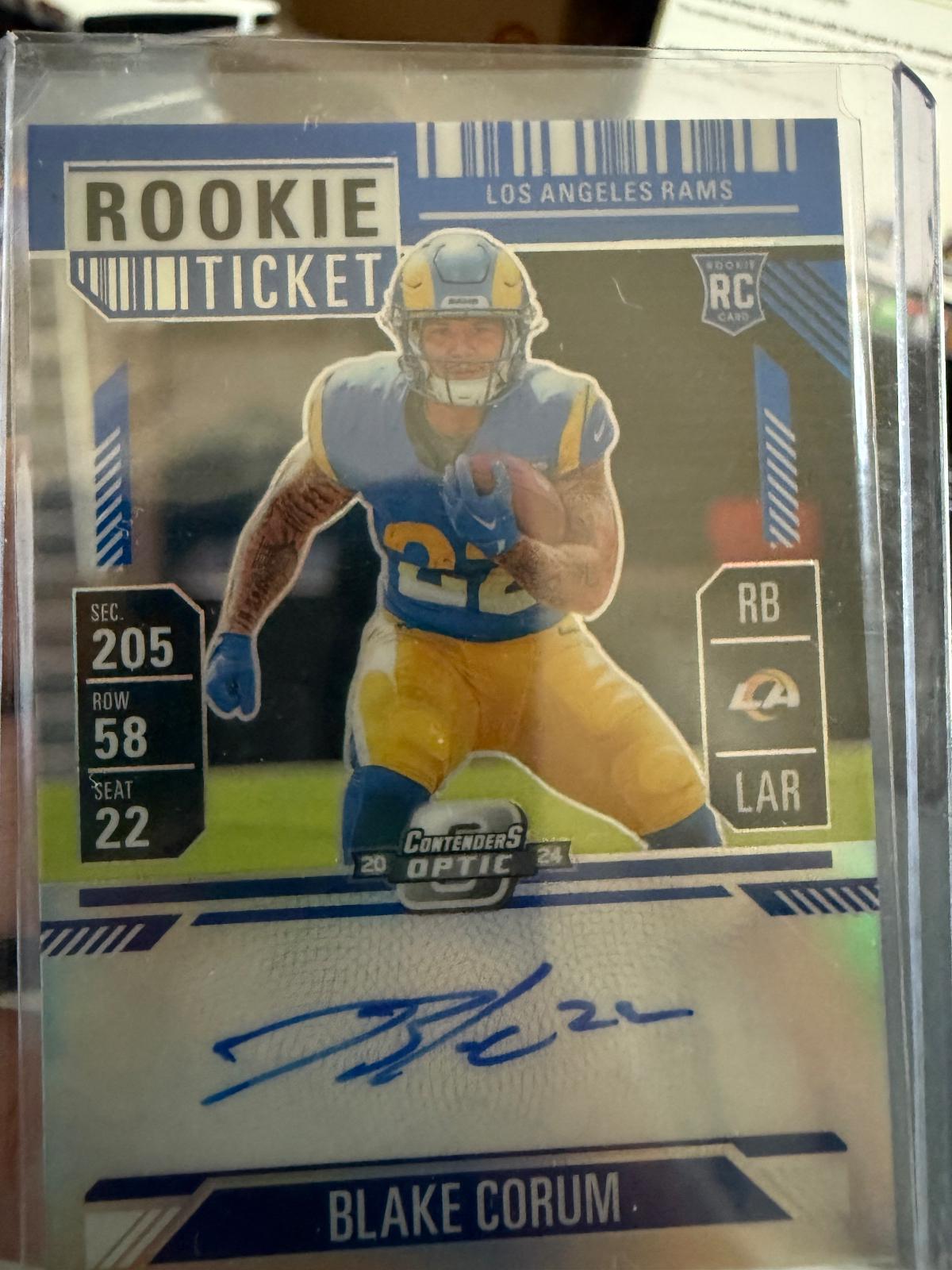 Blake Corum [Blue] #112
