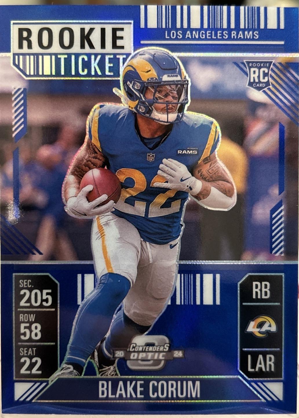Blake Corum [Blue] #61