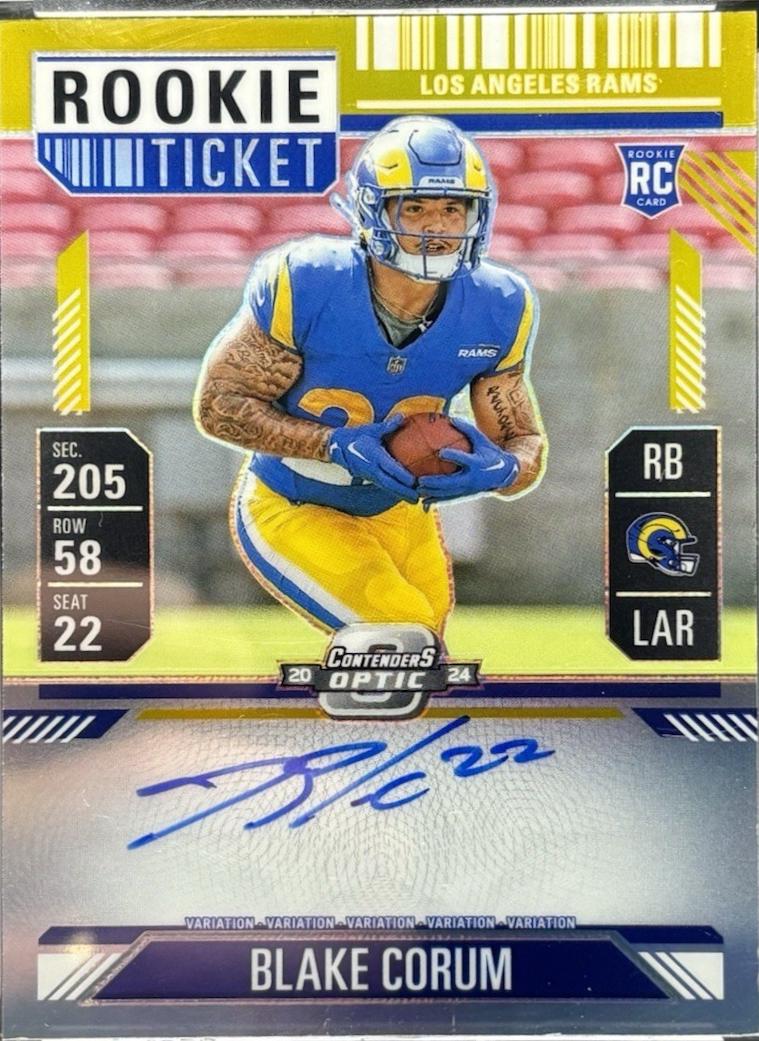 Blake Corum [Gold Autograph] #112