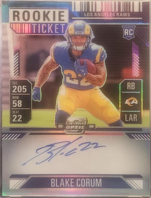 Blake Corum [Nebula Autograph] #112