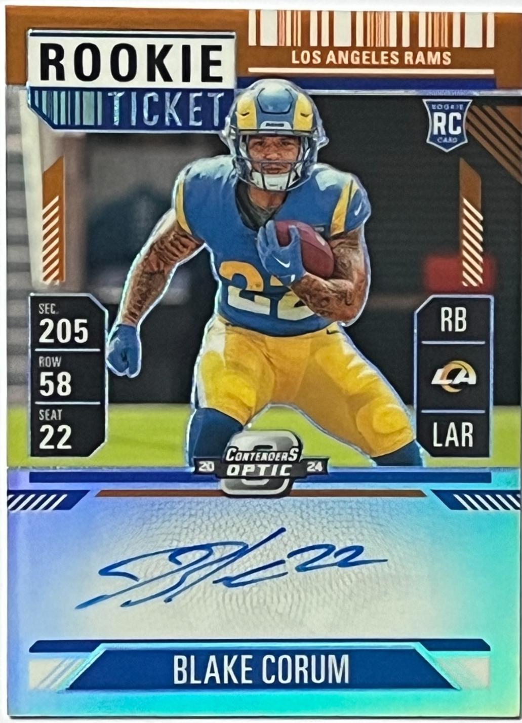 Blake Corum [Orange] #112