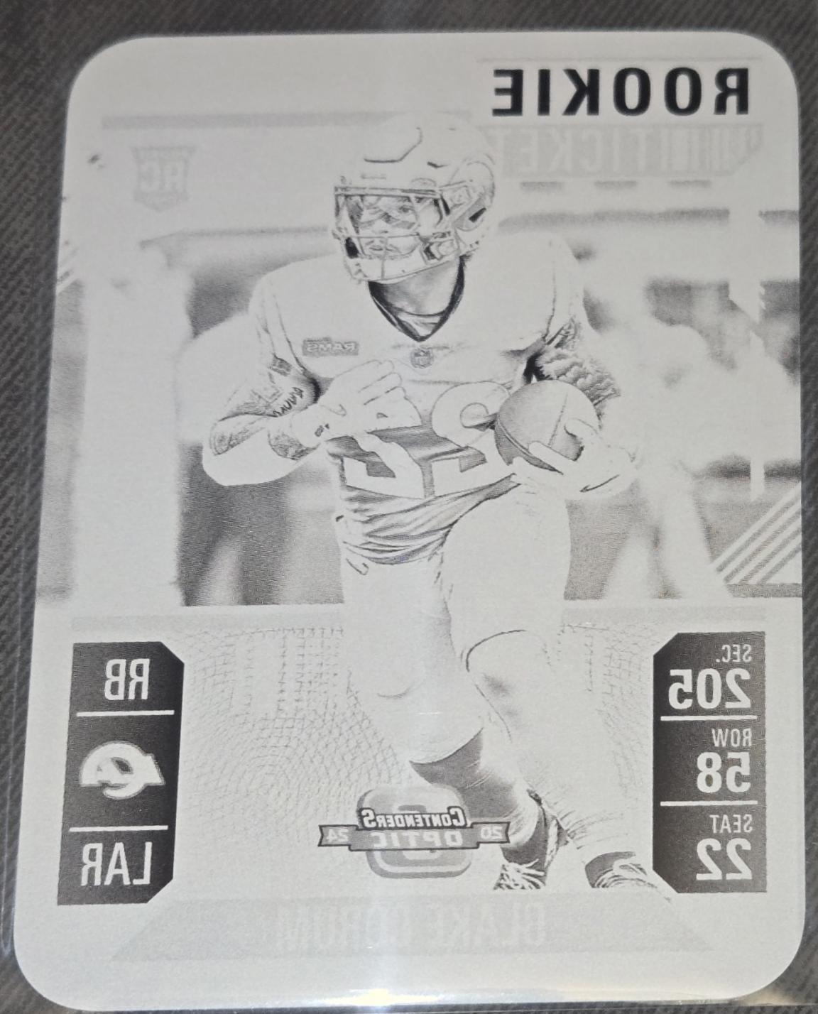 Blake Corum [Printing Plate] #61