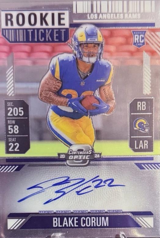 Blake Corum [RPS Auto Variation] #112