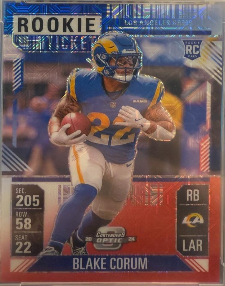 Blake Corum [Red White Blue] #61