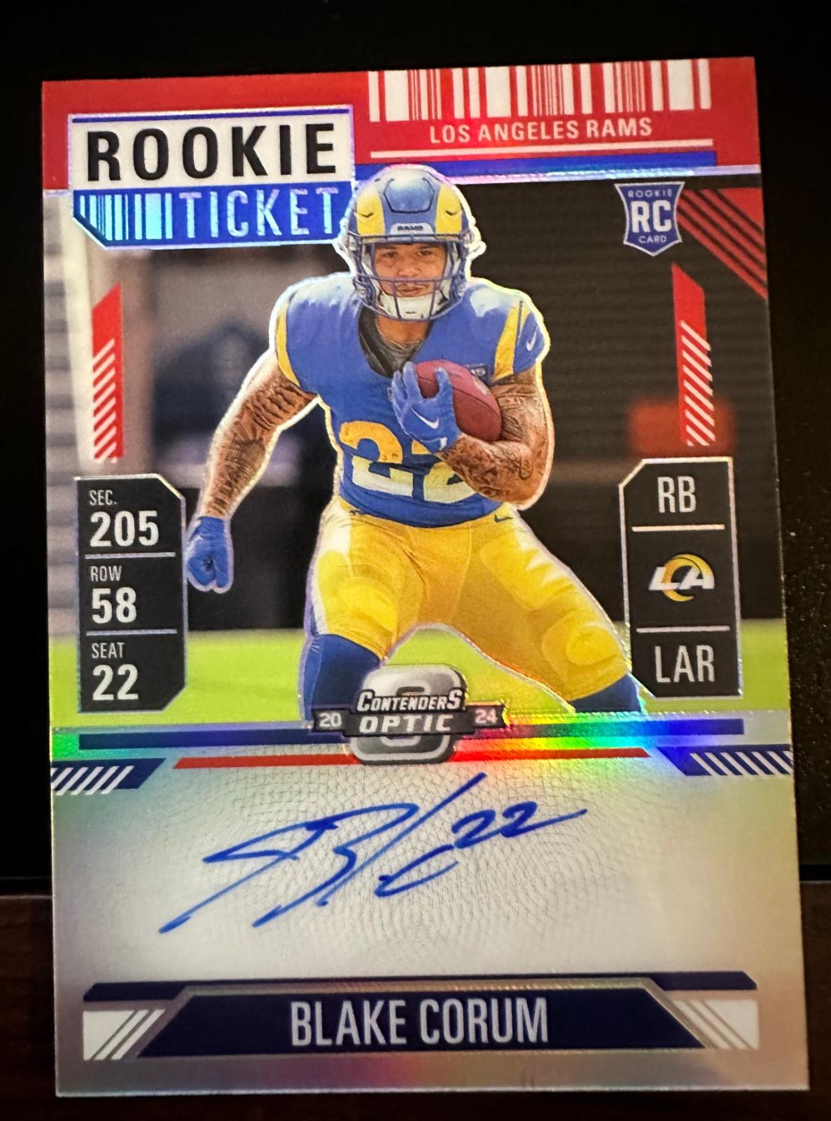 Blake Corum [Red] #112