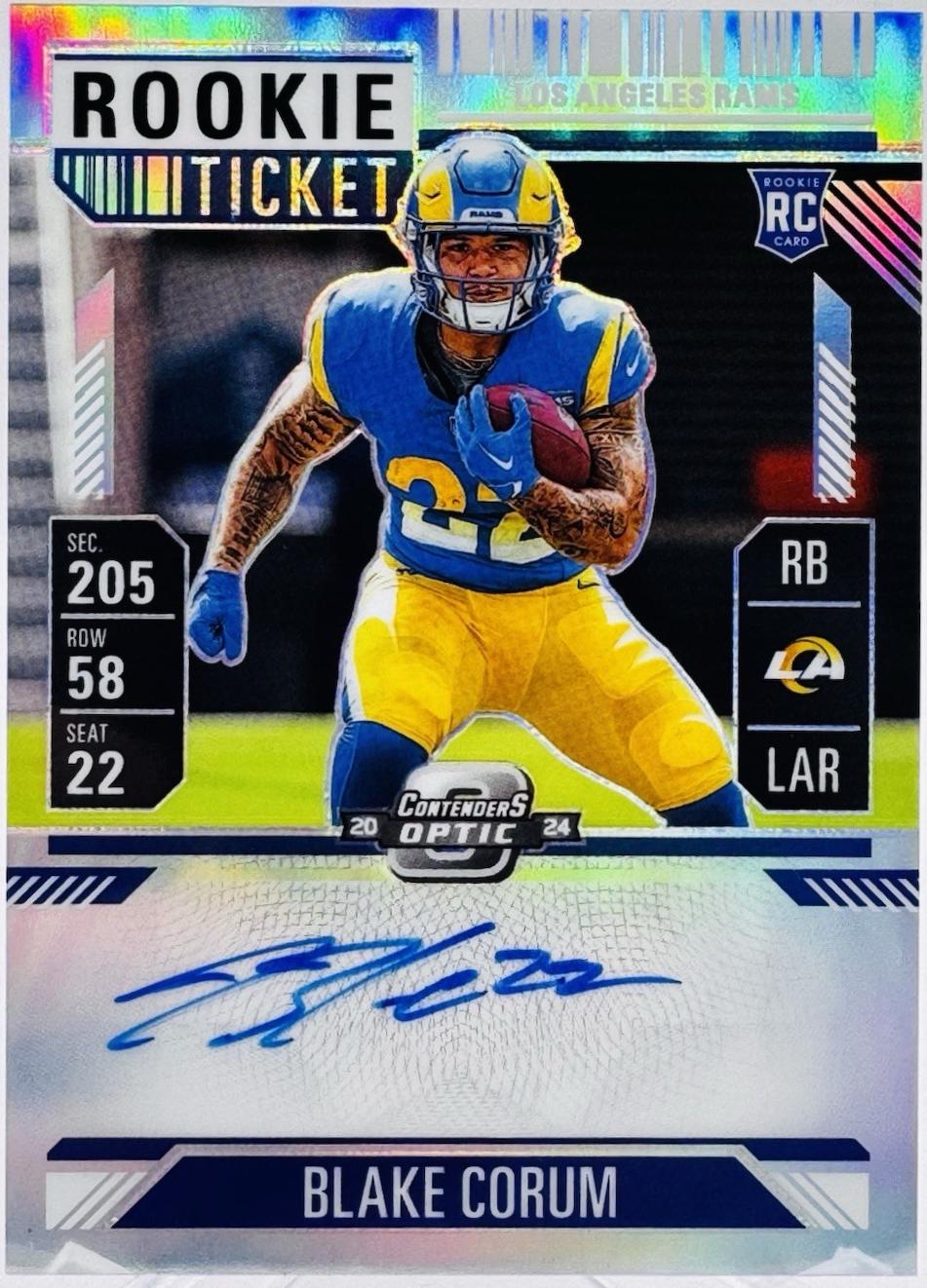 Blake Corum [Silver Autograph] #112