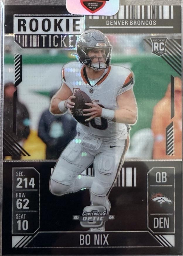 Bo Nix [Black Pulsar] #62