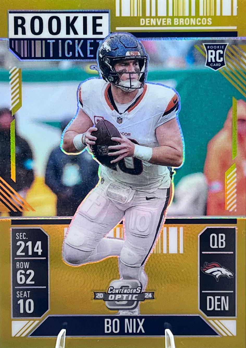 Bo Nix [Gold] #62