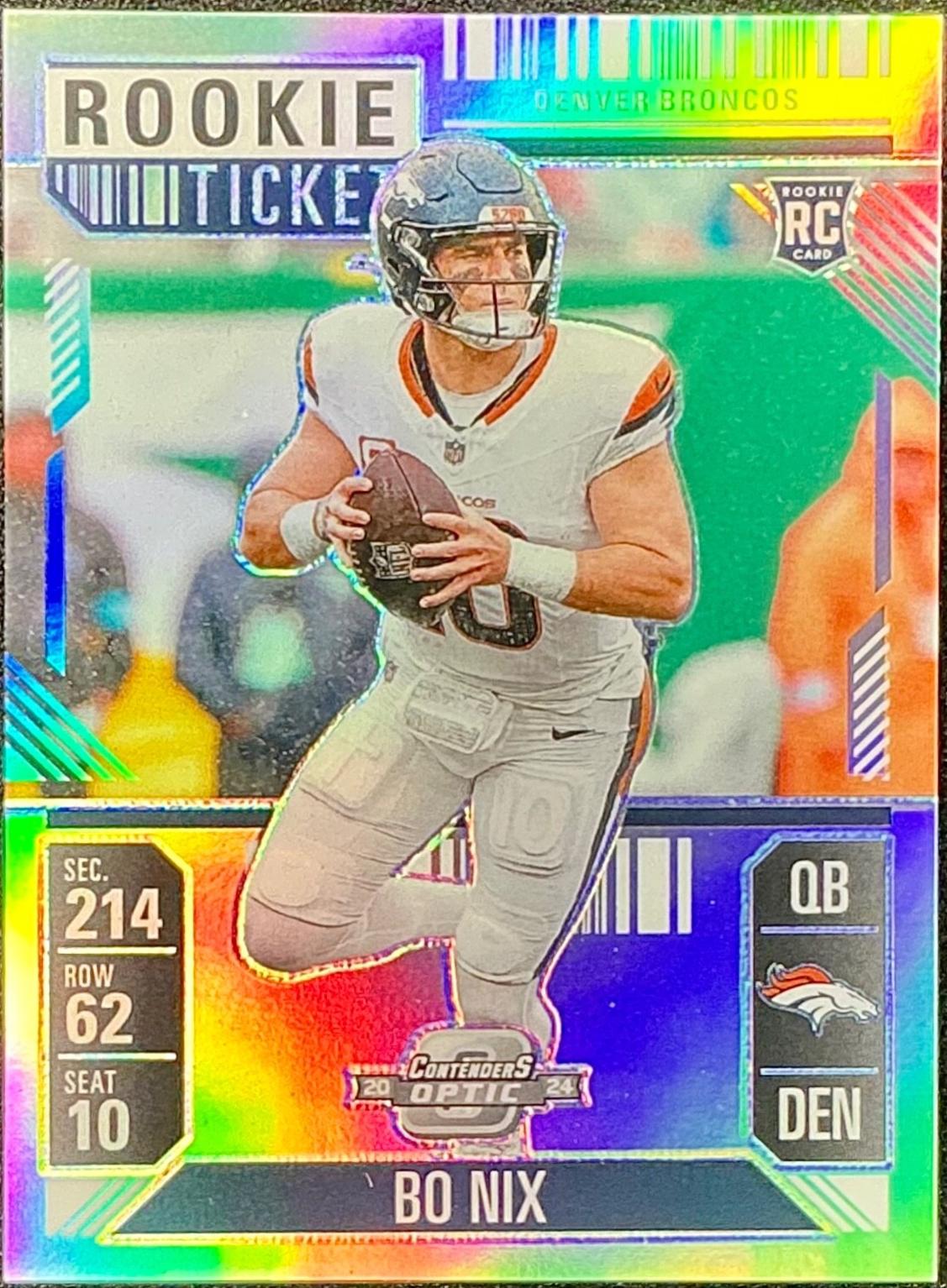 Bo Nix [Silver] #62