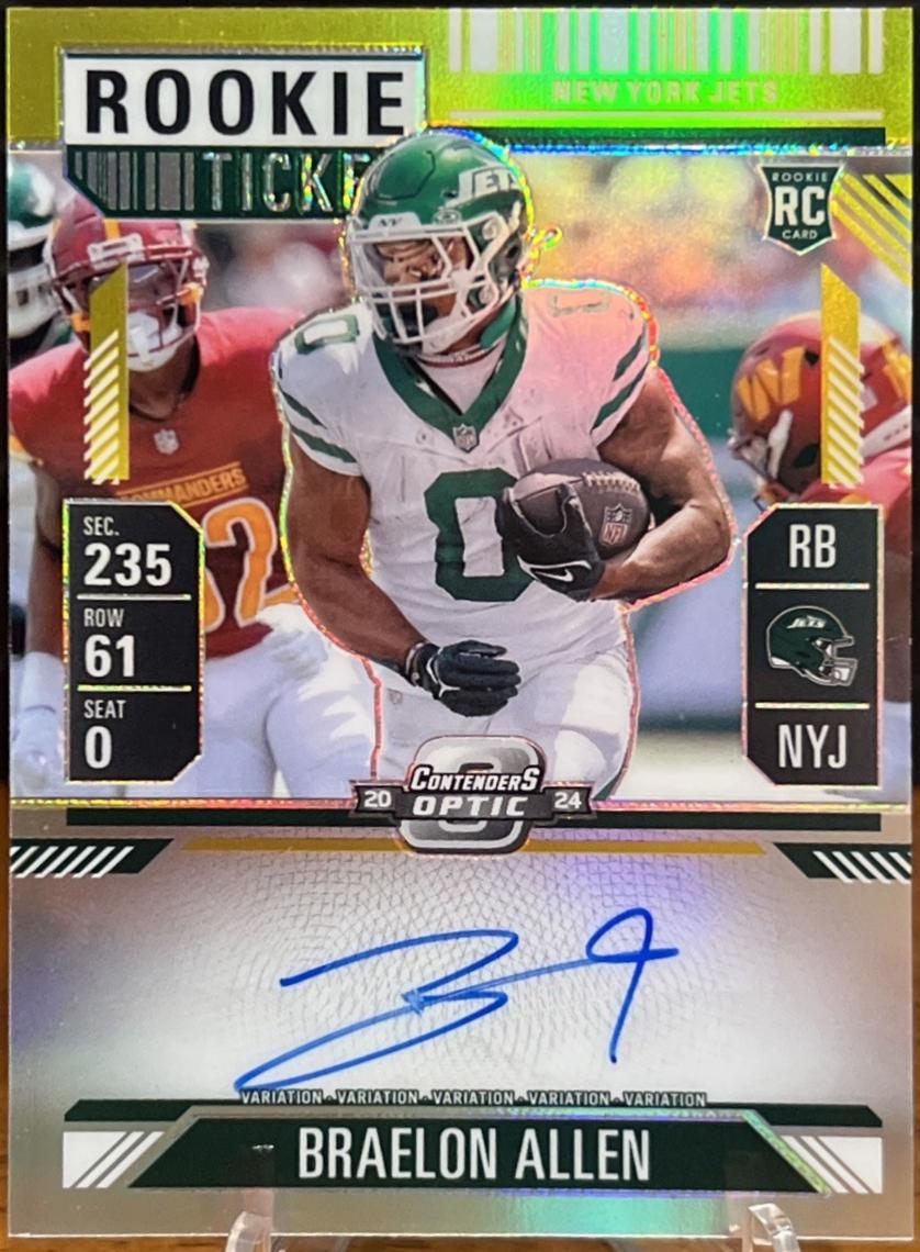 Braelon Allen [Gold Autograph] #115