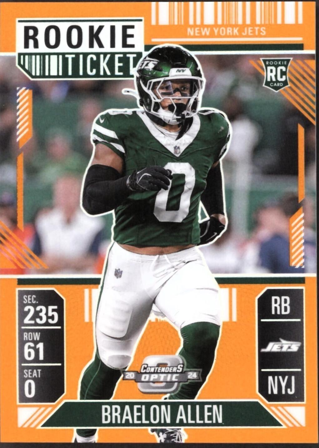 Braelon Allen [Orange] #63