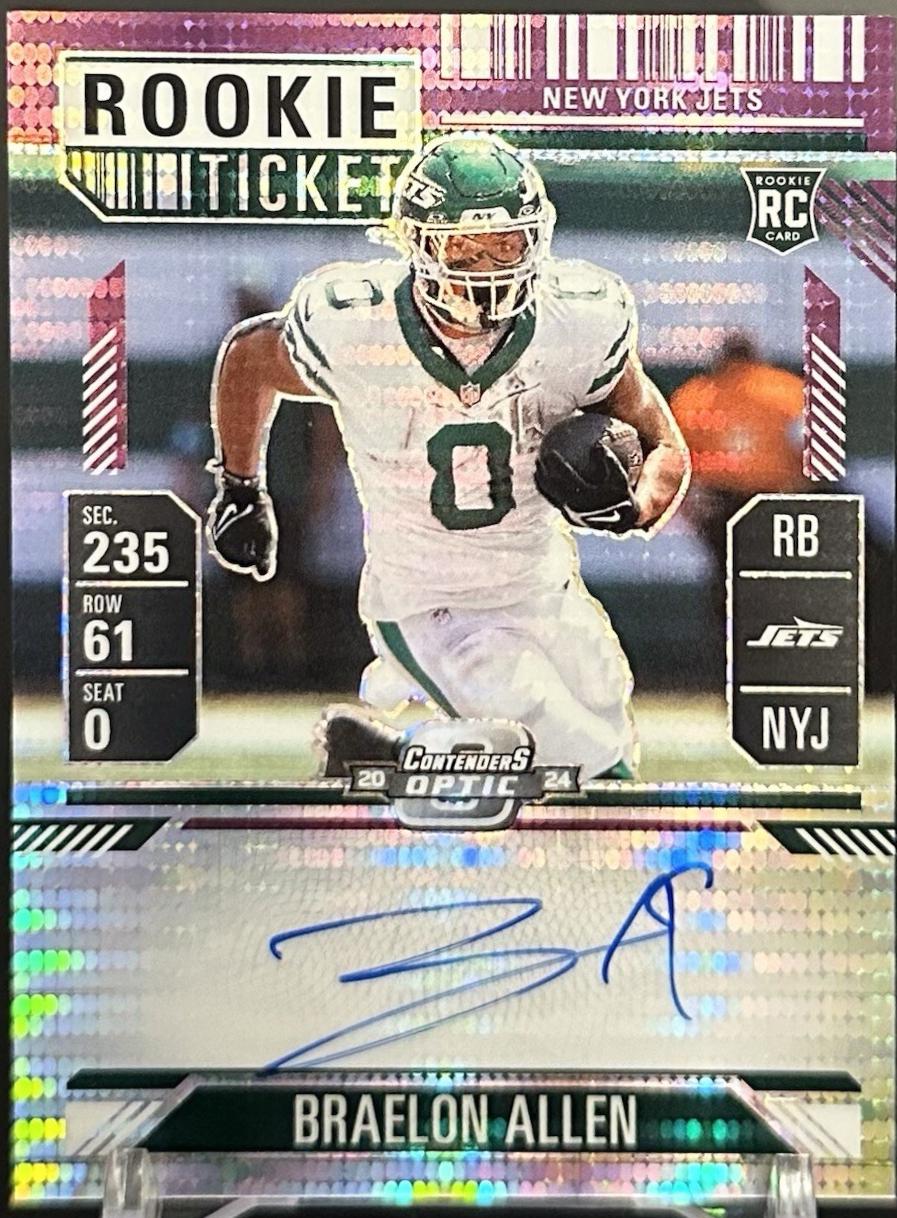 Braelon Allen [Purple Pulsar Autograph] #115