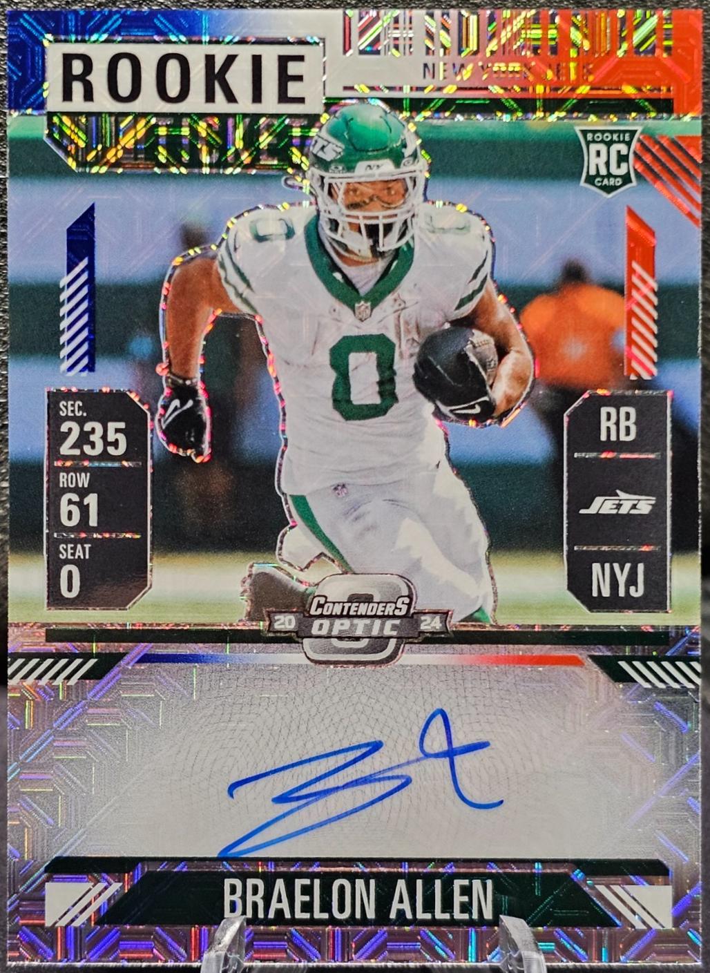 Braelon Allen [Red White Blue Autograph] #115
