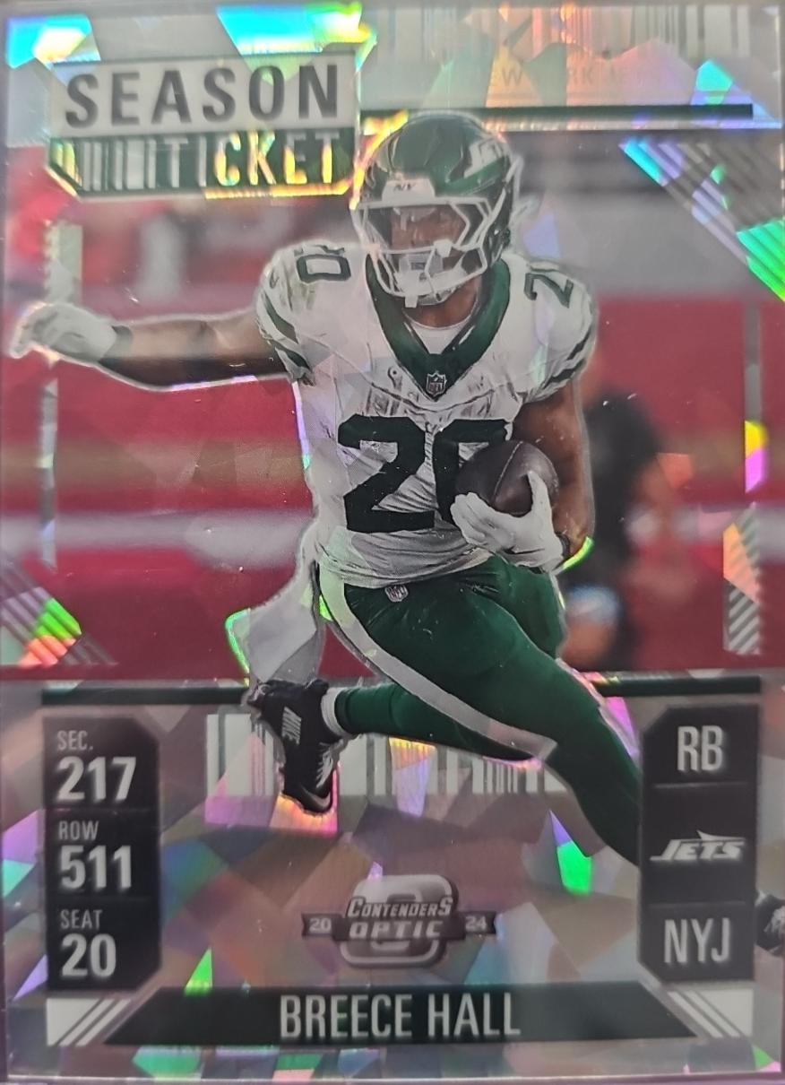 Breece Hall [Cracked Ice] #43