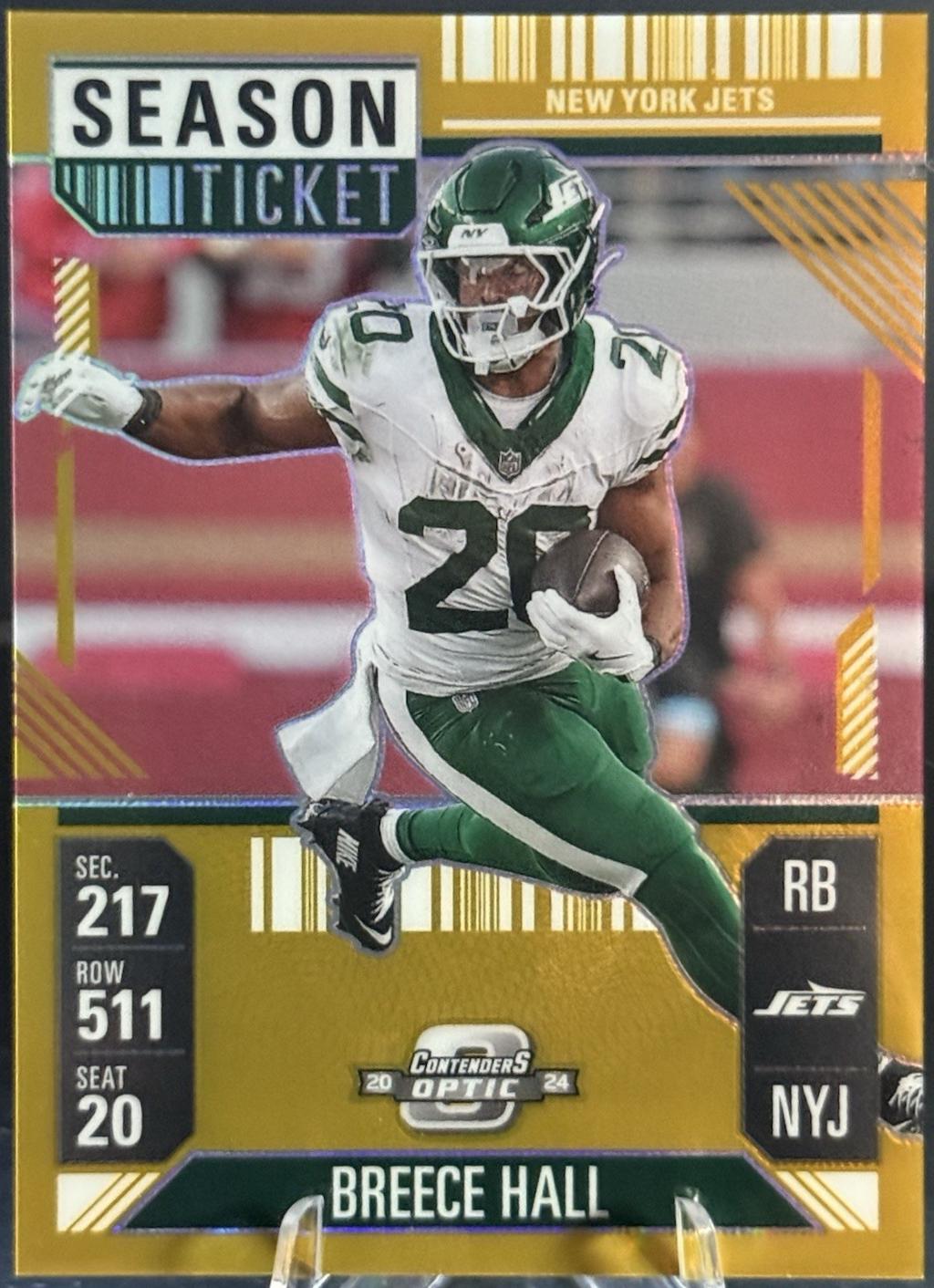 Breece Hall [Gold] #43
