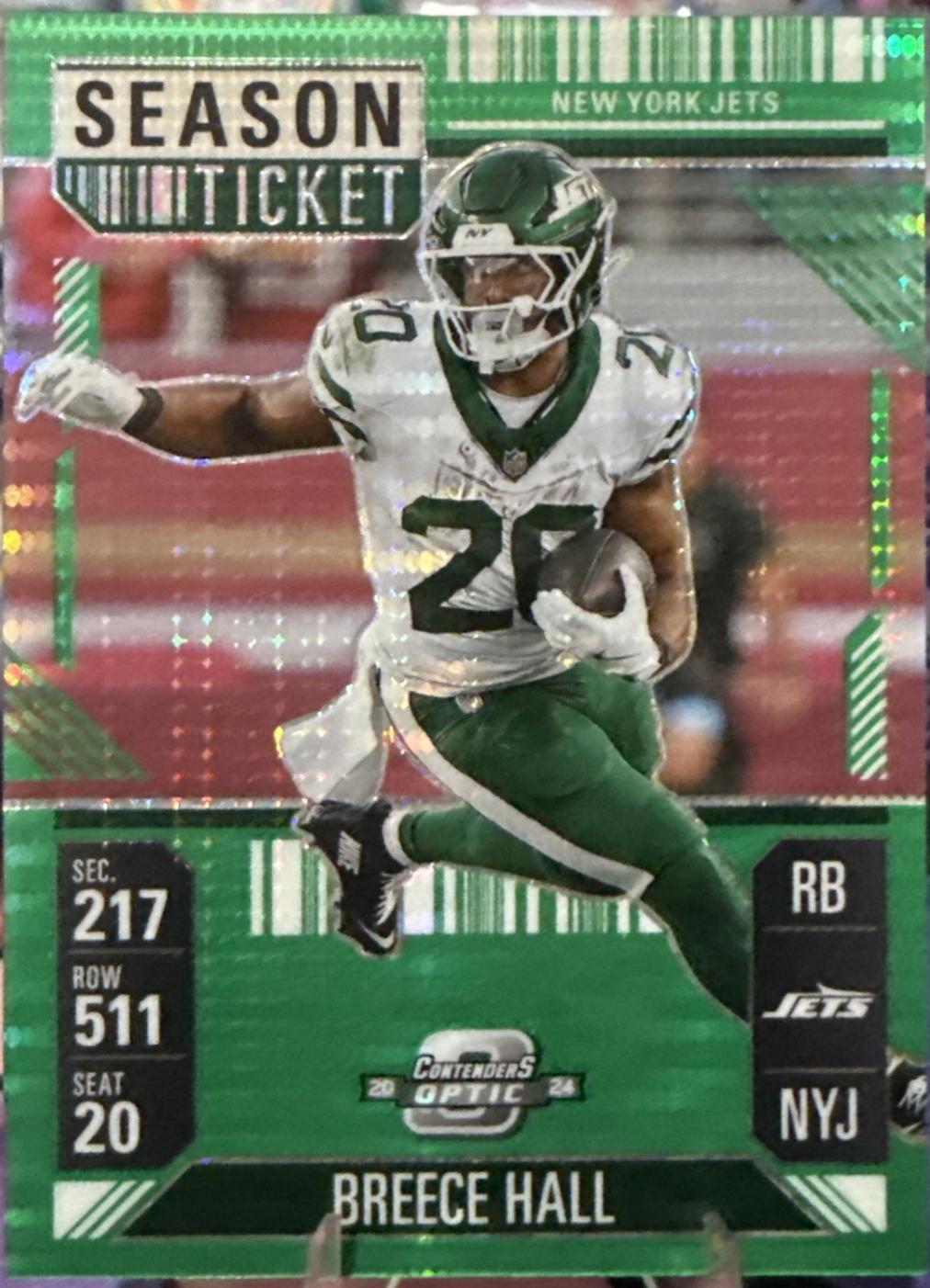 Breece Hall [Green Pulsar] #43