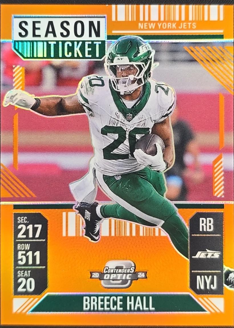 Breece Hall [Orange] #43